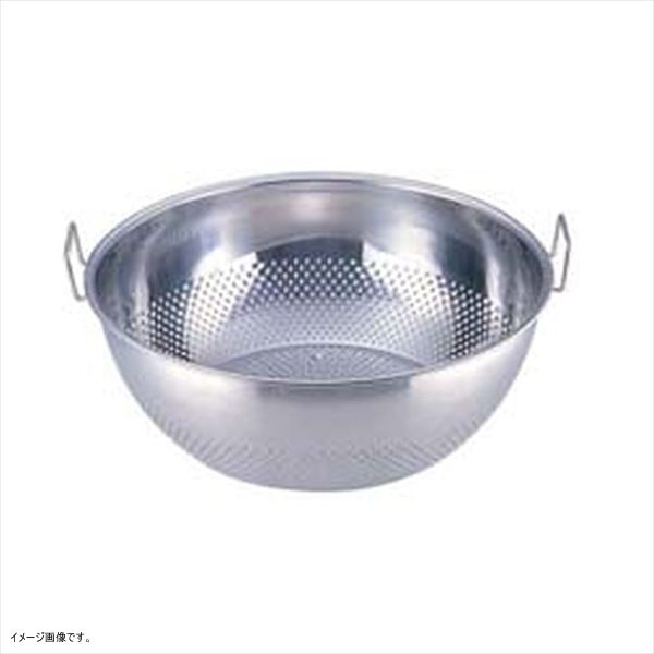 三宝産業 UK 18-8パンチング角ざる 手付き 角穴タイプ (品番：AZL8801) 三宝産業 エコクリーン UK 18-8 パンチング丸カス揚 23cm 板ハンドル