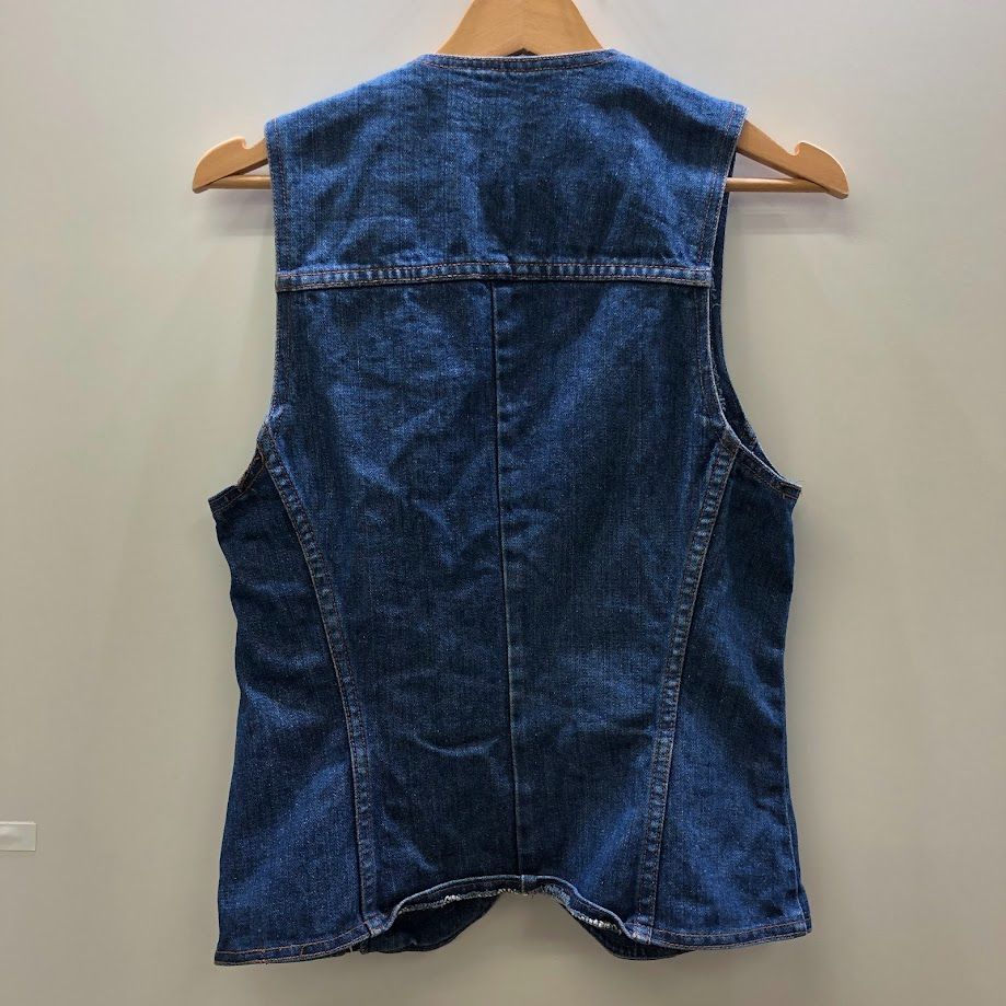 70s ラングラー インディゴデニムベスト 70s ラングラー インディゴデニムベスト - メルカリ
