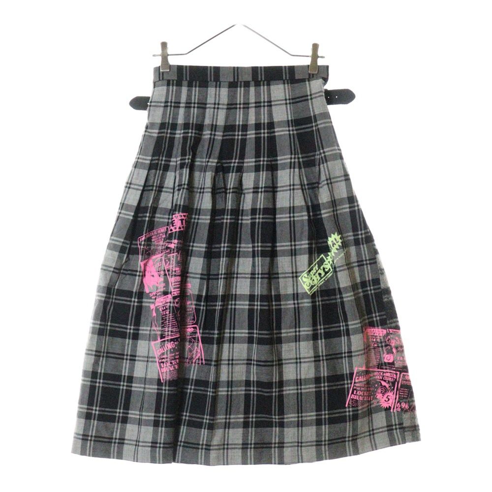 HYSTERIC GLAMOUR レザー　ロック　ミニ　ラップ　スカート　レア HYSTERIC GLAMOUR (ヒステリックグラマー) オニールオブダブリン