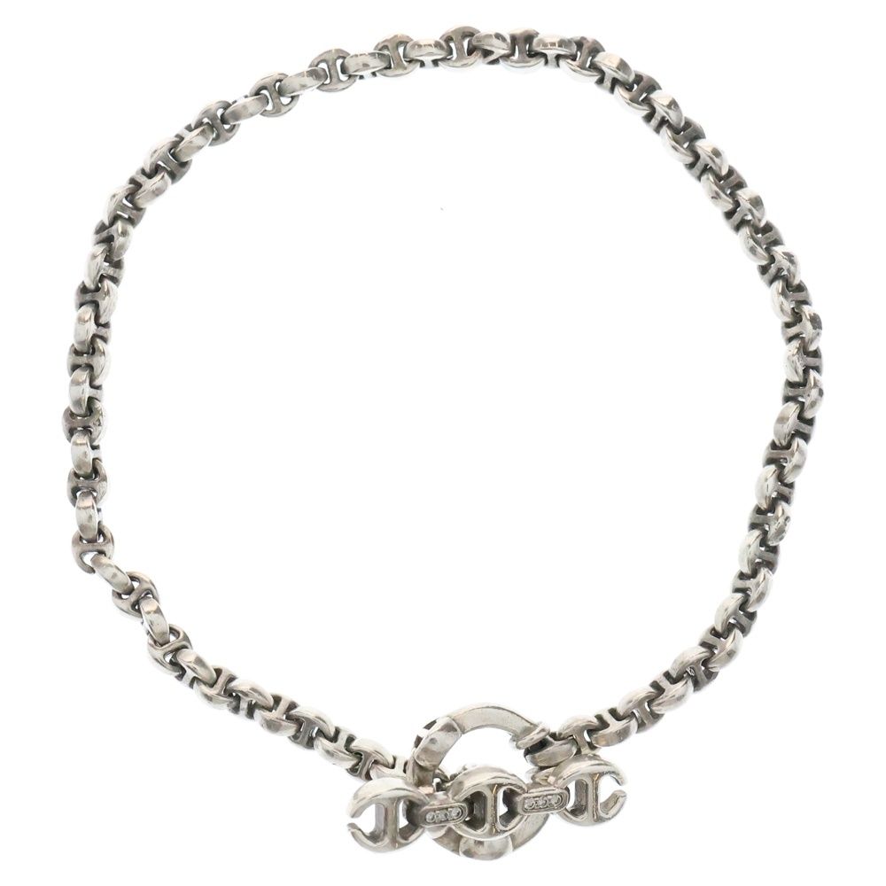 ホーセンブース　ブレスレット　ダイヤ付き STERLING SILVER TRI-LINK BRACELET WITH DIAMONDS｜silver