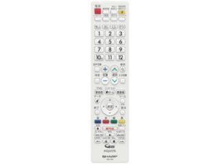 生活家電 【】(未使用・未開封品) シャープ SHARP テレビリモコン