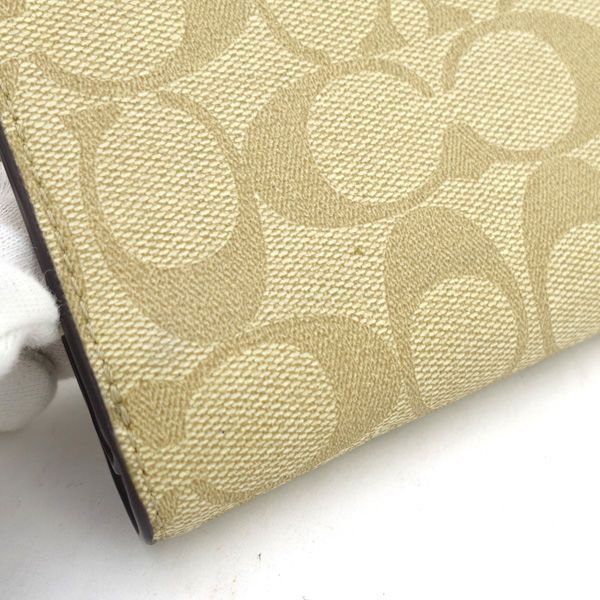 COACH / コーチ ◇キスロックミディアムウォレット がま口