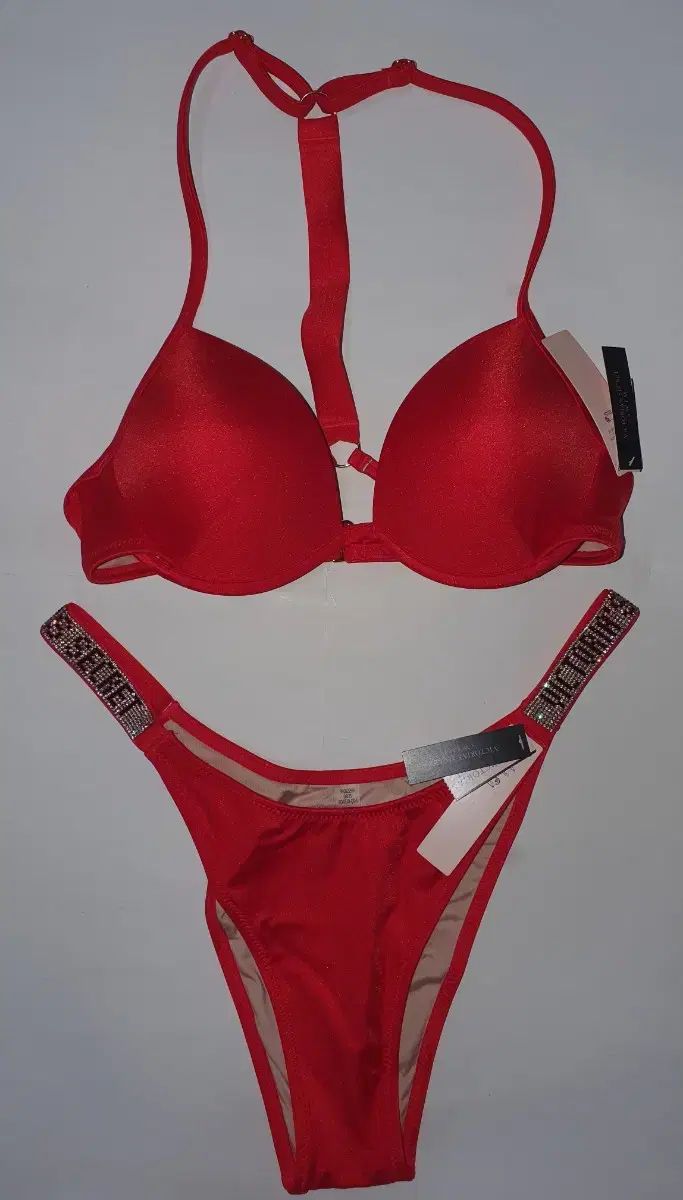 ビクトリア 秘密 シャインストラップ ビキニ セット 32C M