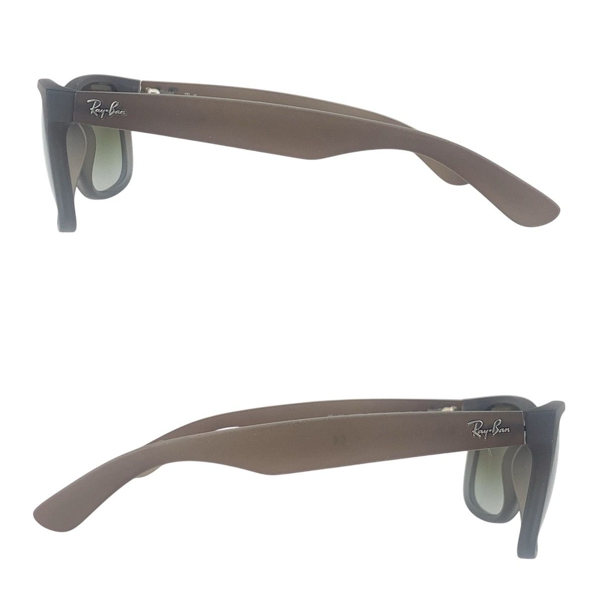 Ray-Ban レイバン JUSTIN グレー シルバー金具 プラスチック 54□16  