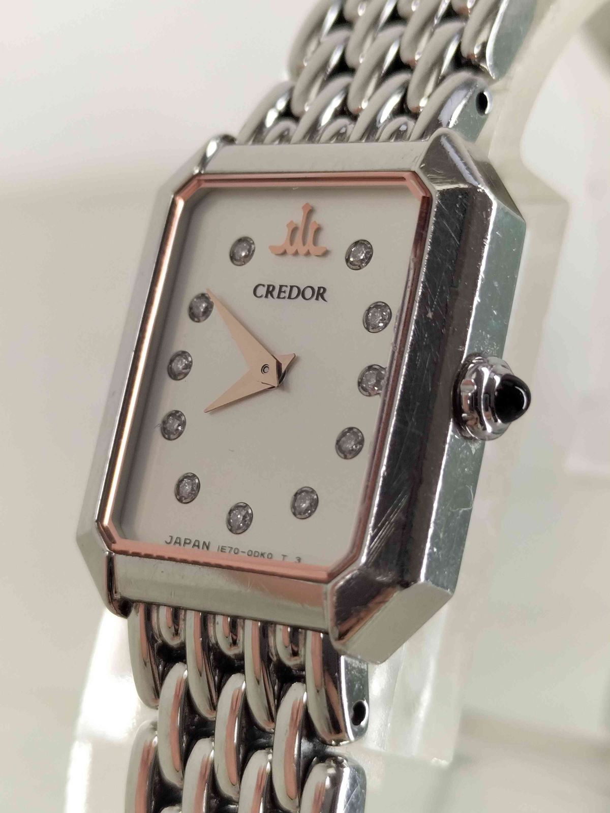 セイコー SEIKO ダイヤインデックス クォーツ腕時計 レディース 表記無 