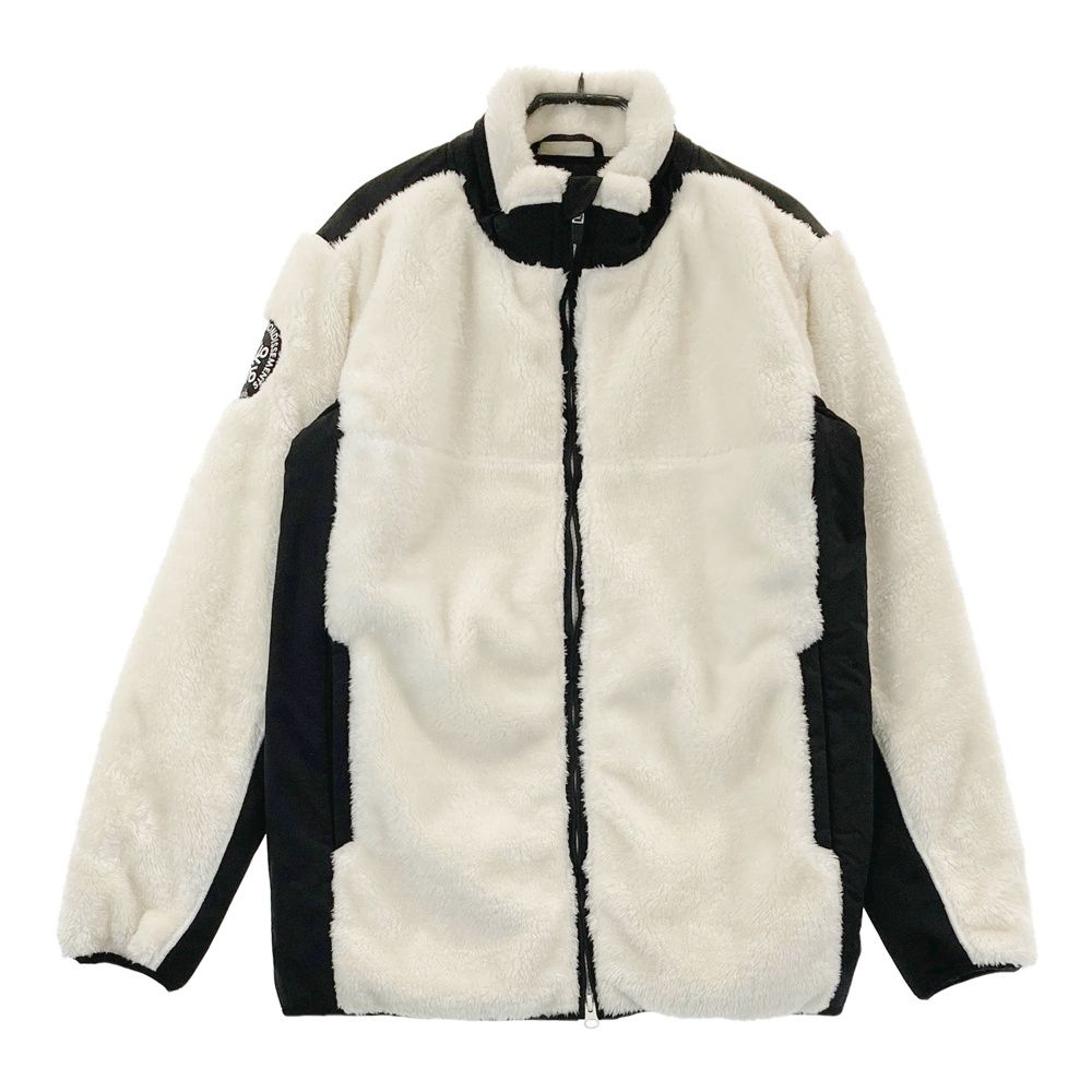 サイズ M 23区GOLF ニジュウサンクゴルフ ファー切替 中綿ジャケット ホワイト系 240101472492 ゴルフウェア メンズ ストスト