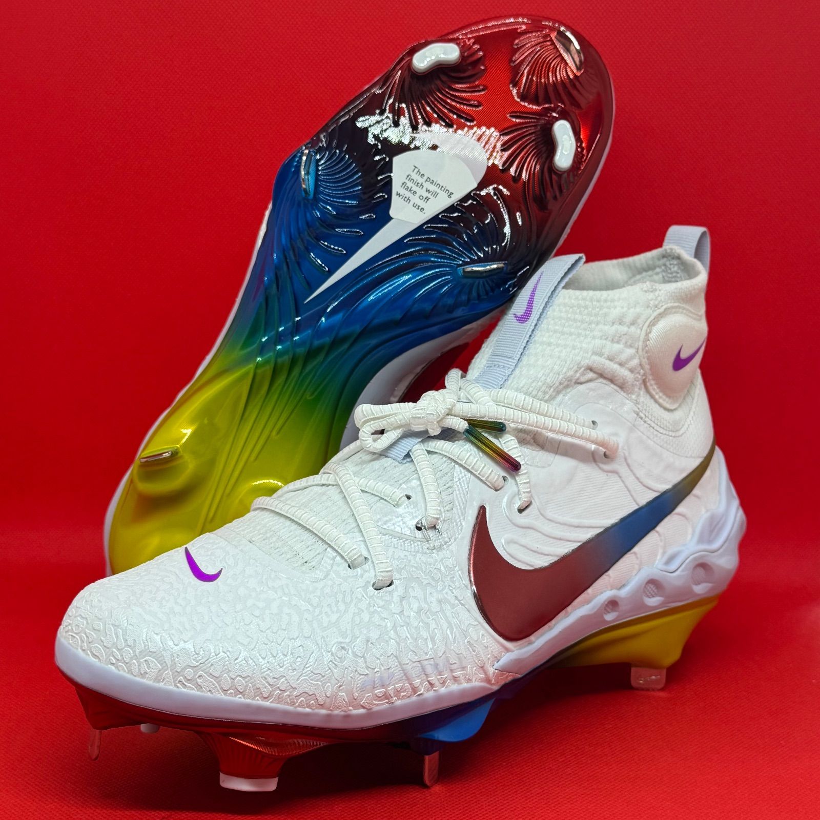 ナイキ 野球スパイク アルファハラチNXT レインボー 26.0cm - メルカリ
