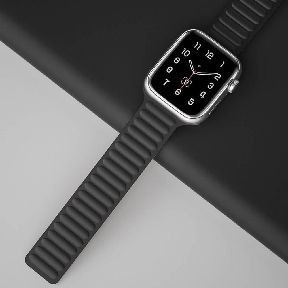 アップルウォッチ マグネットバンド ベルト Applewatch 42mm 黒 - メルカリ