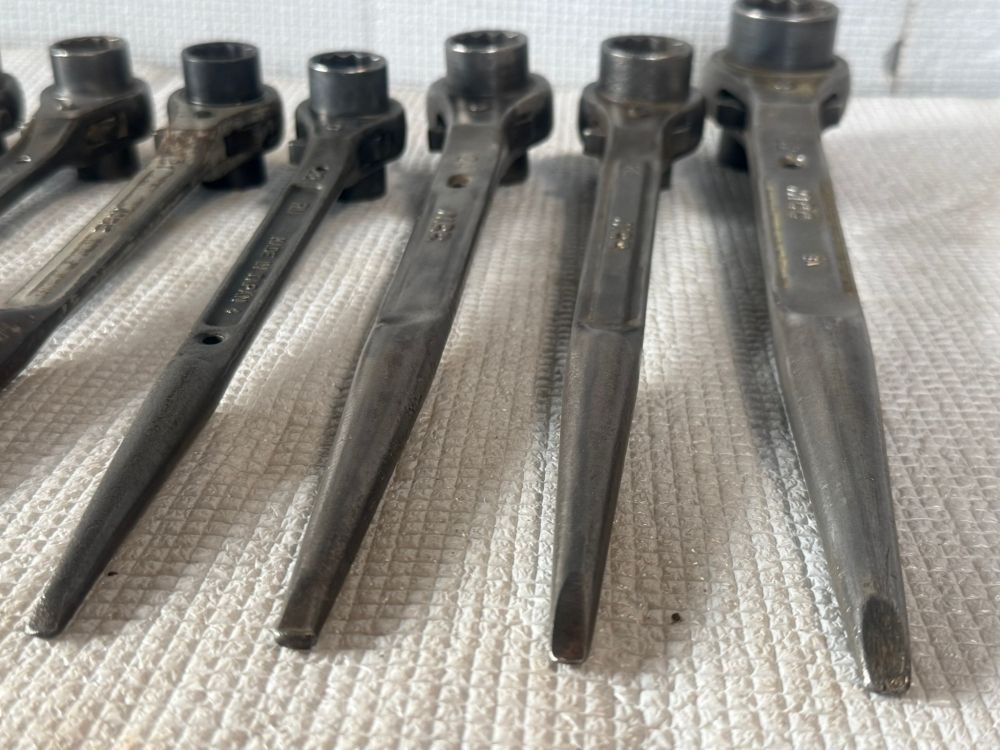 シノ付きラチェットレンチ 11本セット