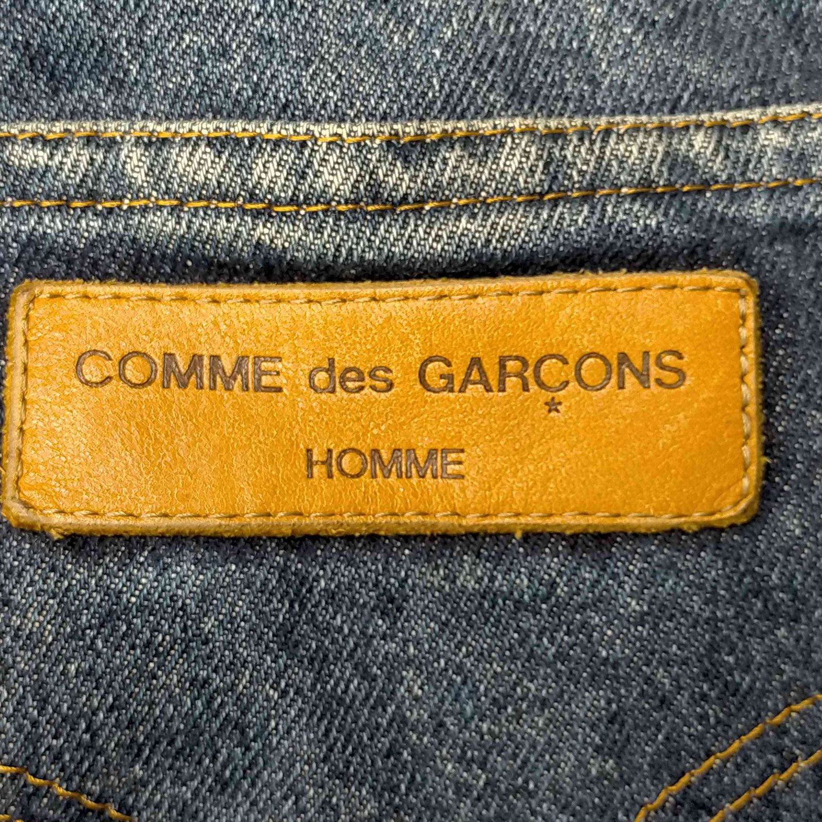 COMME des GARÇONS HOMME レザーパッチ