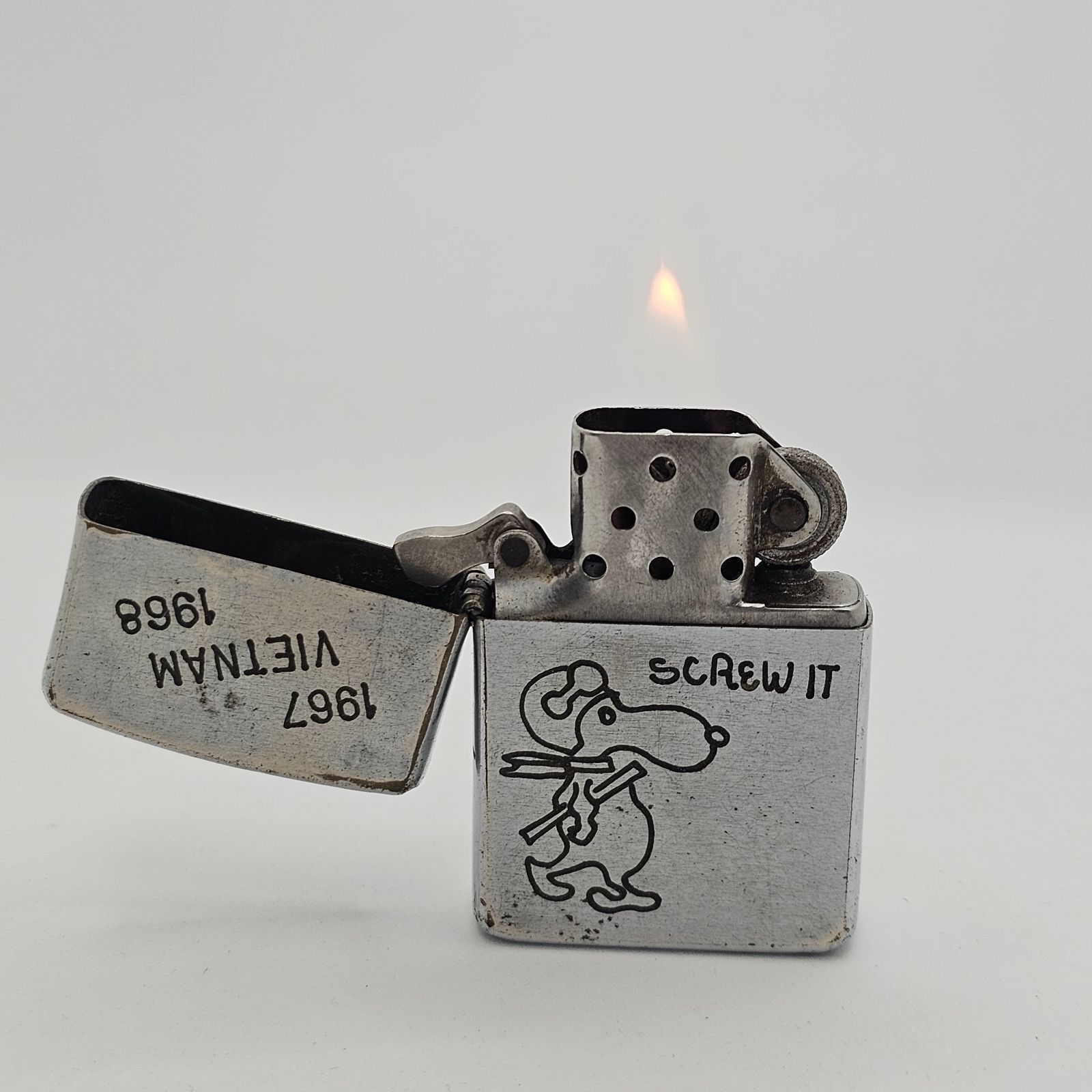 ベトナムZIPPO スヌーピー 1967年製 VIETNAM