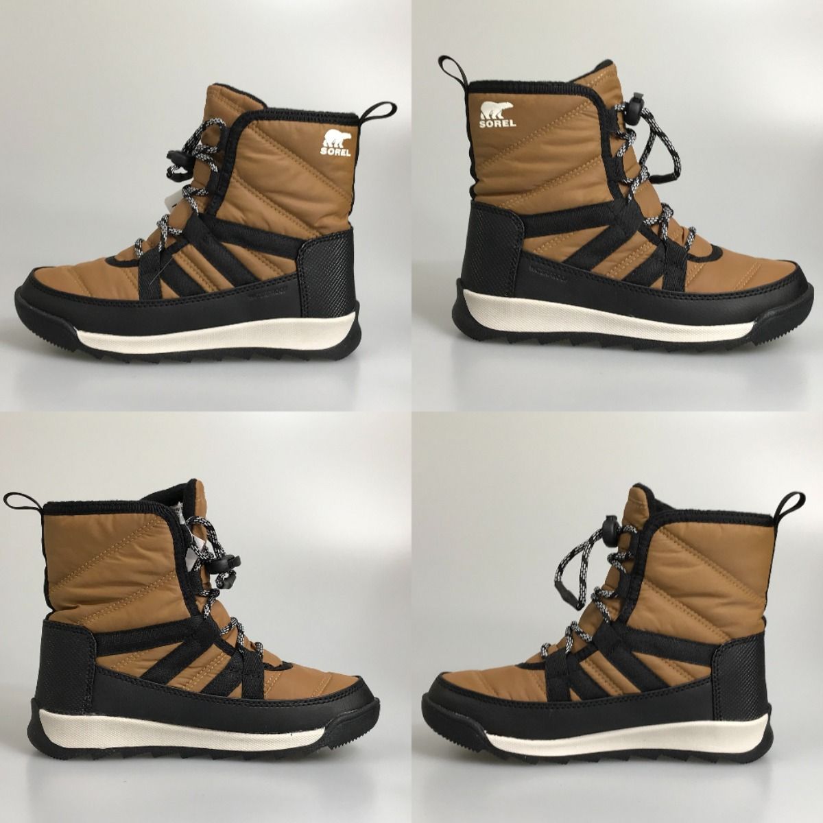 SOREL 冬用ブーツ 黒・ピンク 23センチ キッズ SOREL キッズ 通販