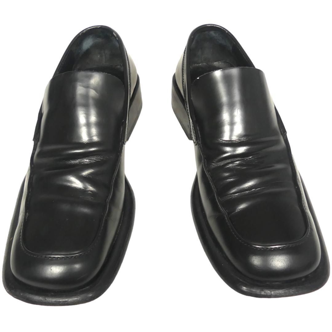 Gucci 黒 レザー ローファー GUCCI グッチ ジャッキー ホースビット レザー ローファー