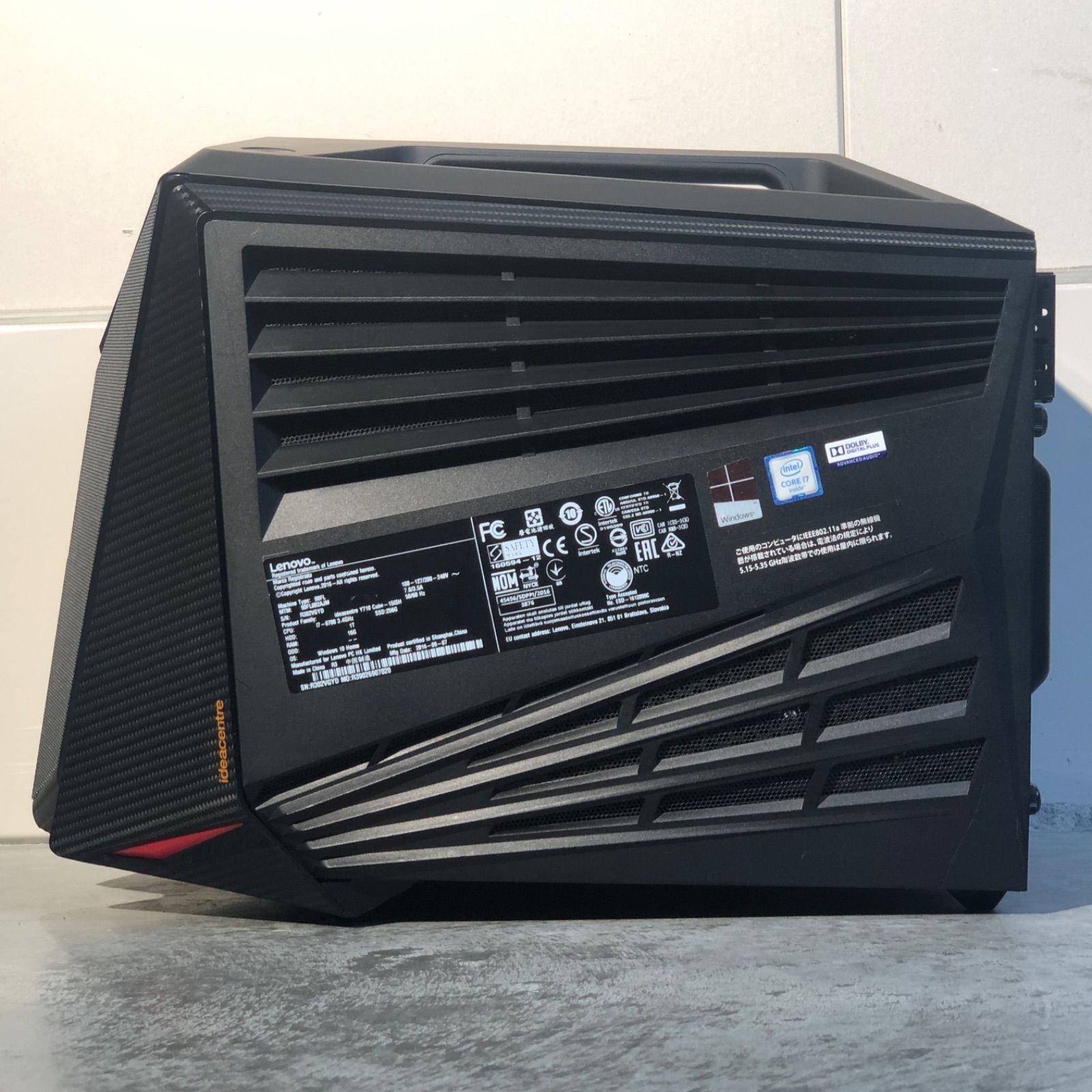 ゲーミングPC Lenovo レノボ ideacentre Y710 Cube-15ISH【GTX1070 