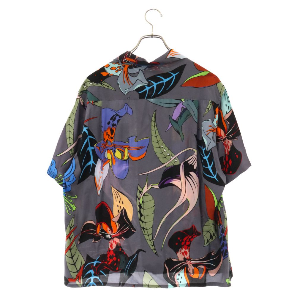 WACKO MARIA (ワコマリア) 22SS HAWAIIAN SHIRT S/S 百花図 ハワイアンオープンカラー半袖シャツ アロハ パープル  22SSE-WMS-HI01 - メルカリ