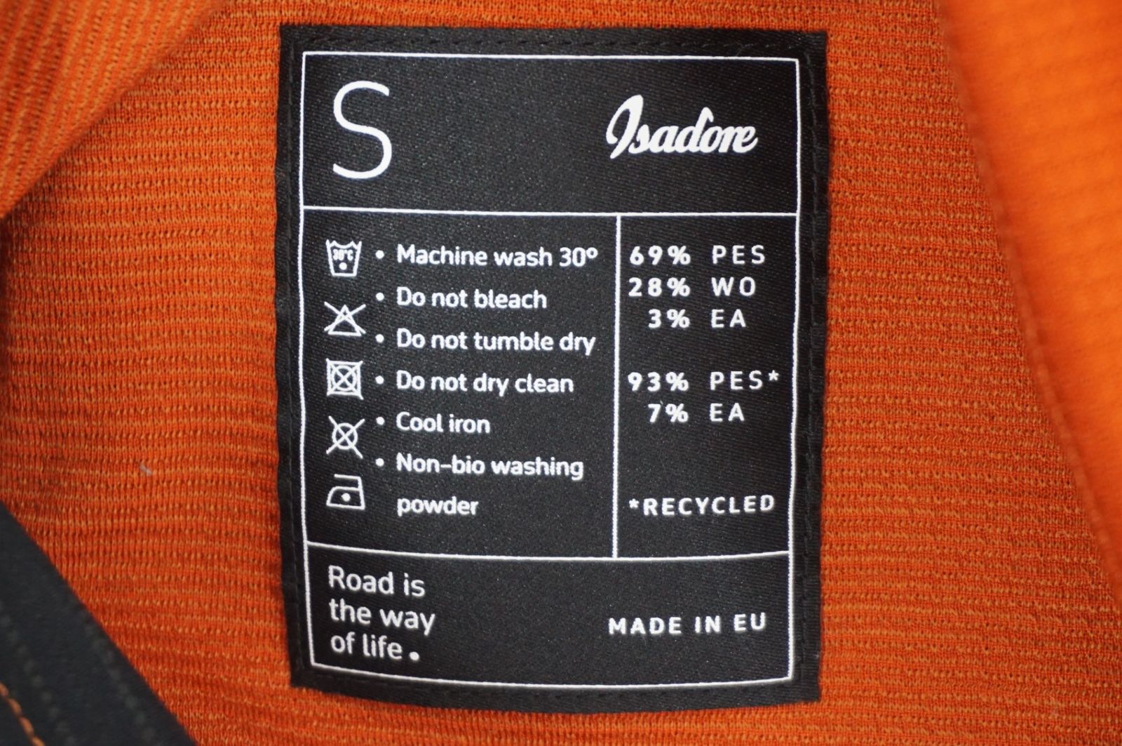 イザドア Sサイズ Isadore（イザドア）｜TOKYOlife サイクルジャージ