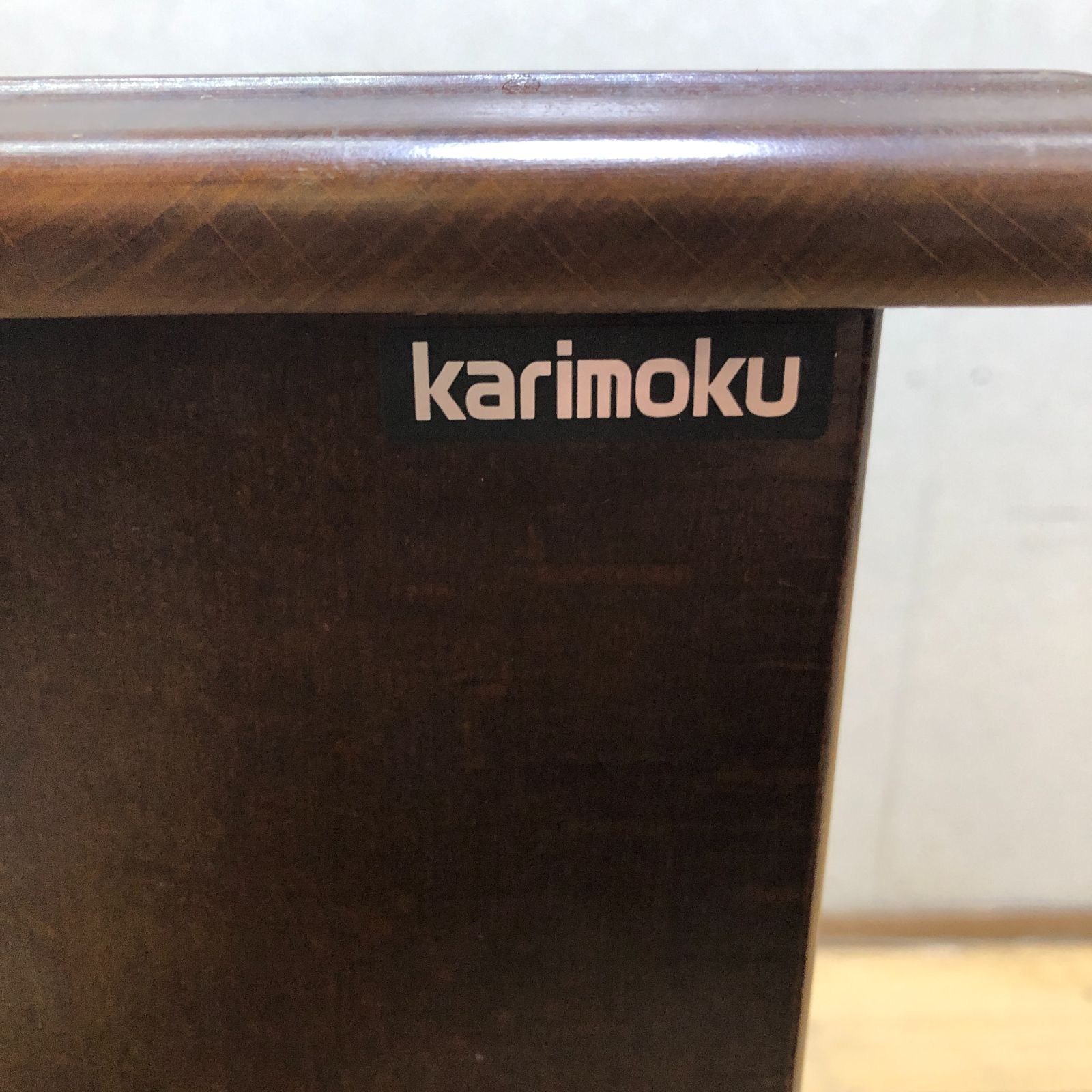 希少 カリモク karimoku サイドチェスト レトロ 電話台 キャビネット