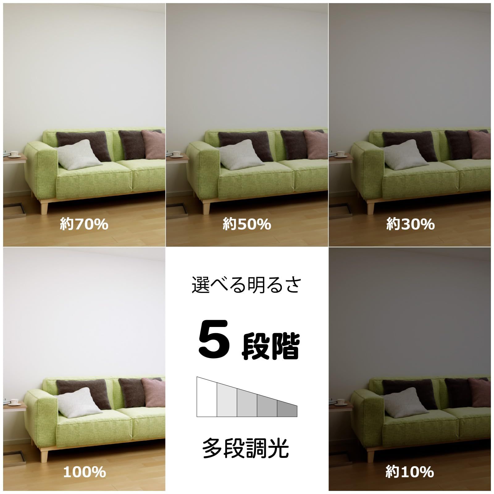 日本照明工業会基準 5000lm