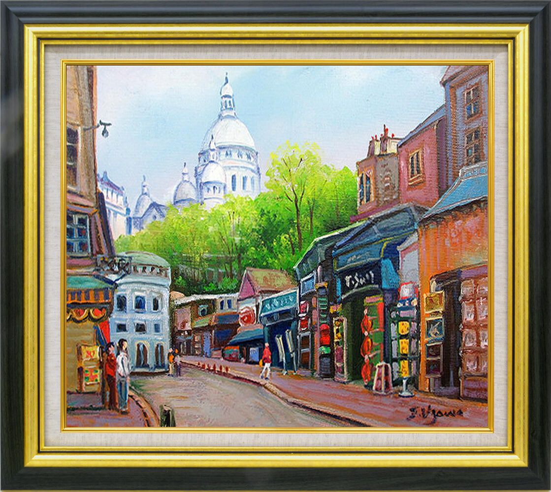 丸山石根、【お祭り】、希少な額装用画集より、新品額装付 Yahoo