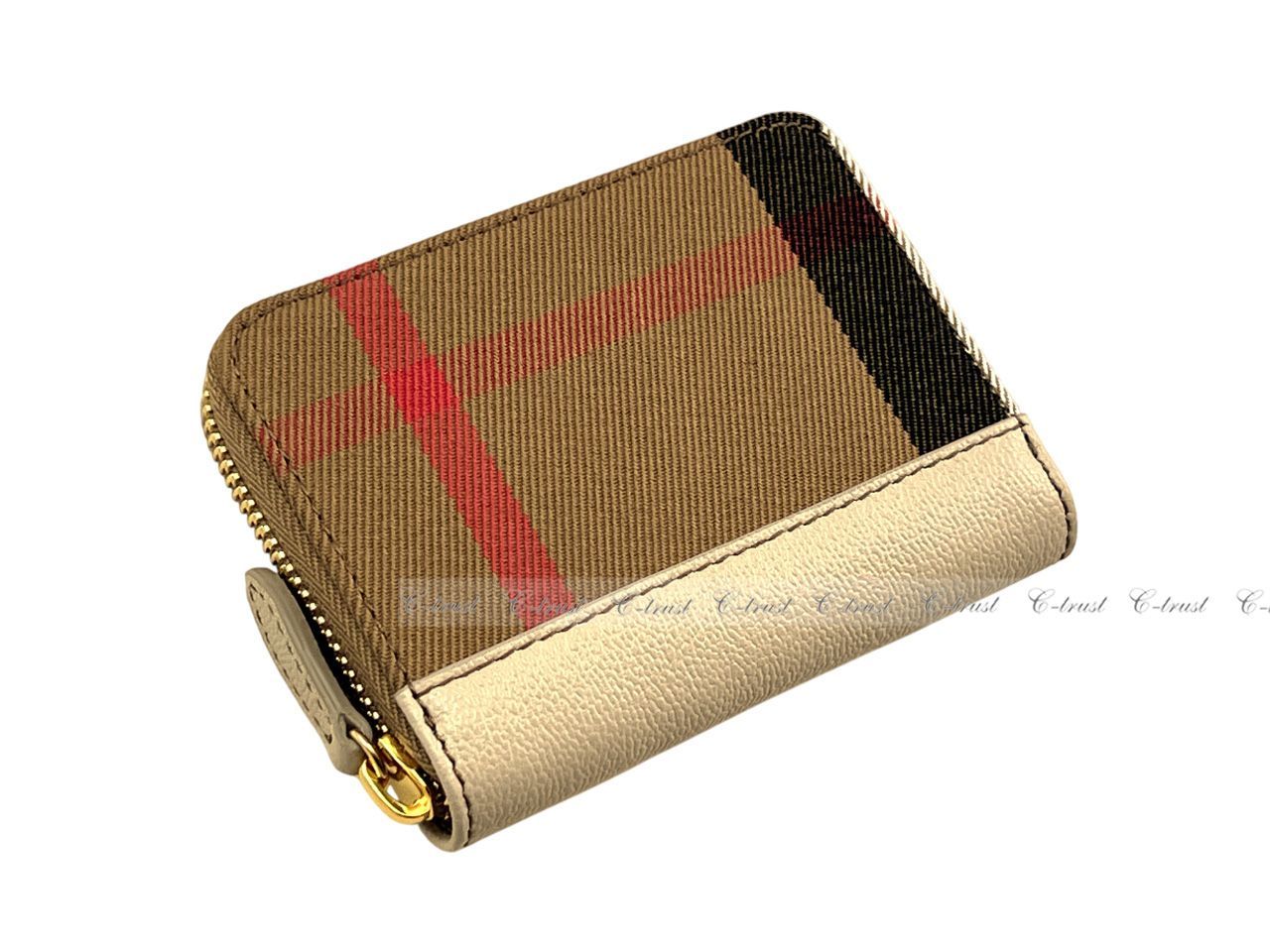 【BURBERRY】MINI ZIP AROUND コンパクト財布 3475FE61-8355-4DD6-93BC-