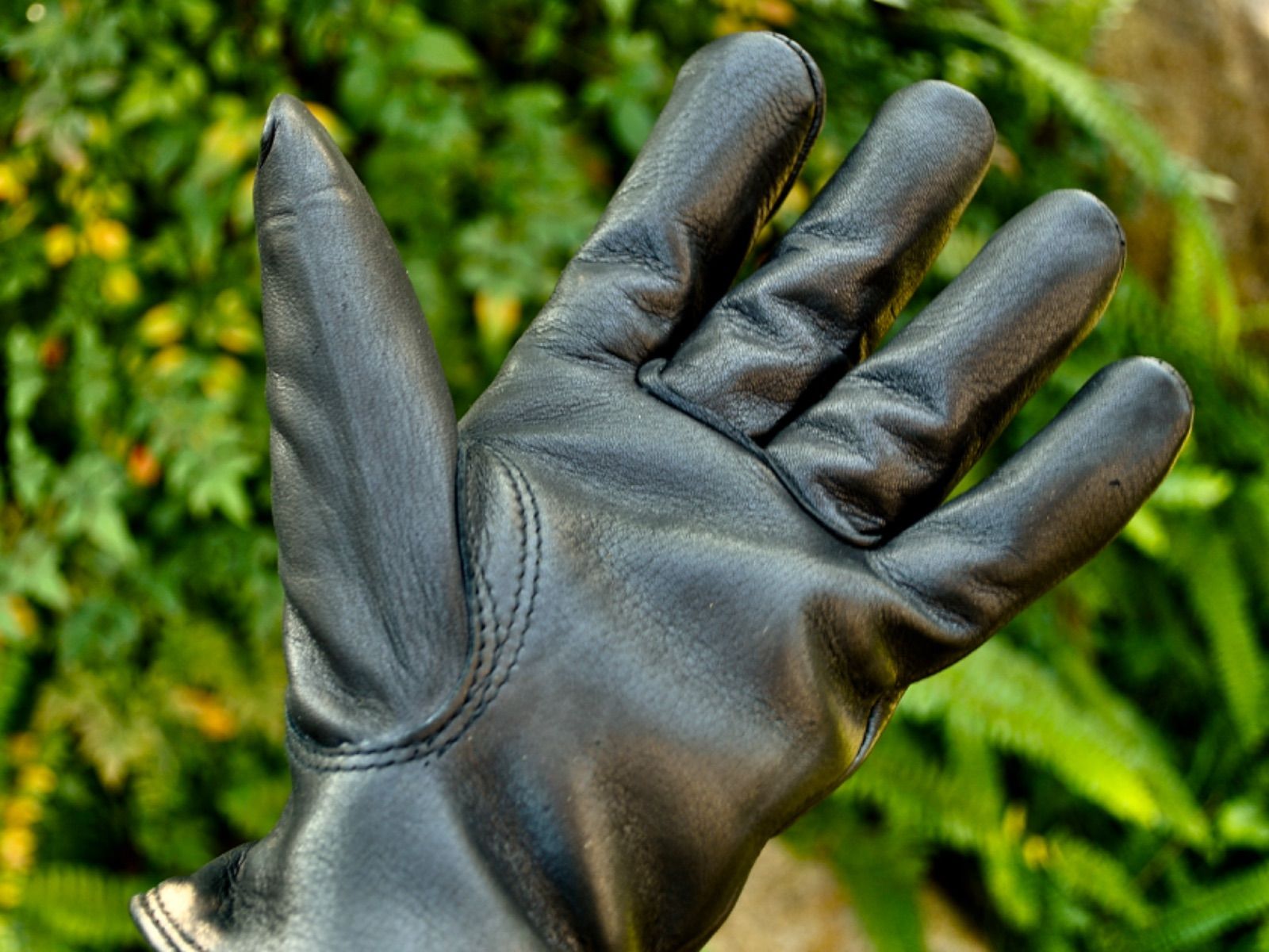 Plain Leather Gloves サイズ1 - 手袋