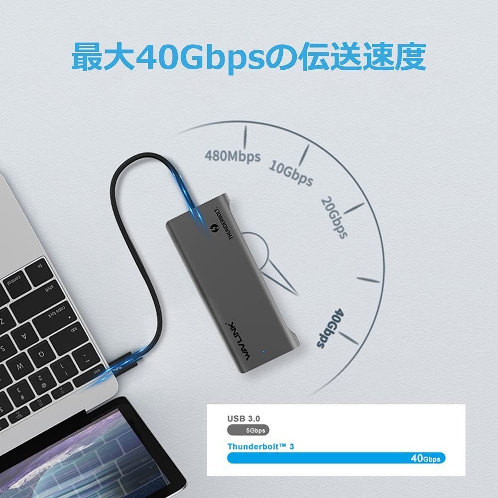 Windows ハブ 3 10 3 バスパワーthunderbolt DisplayPort-HDMI2.0アダプタ付き .11又はMacOS ギガビット 2XDPポート 2XActive USB3.0ポート デュアルディスプレイ4K 60Hz