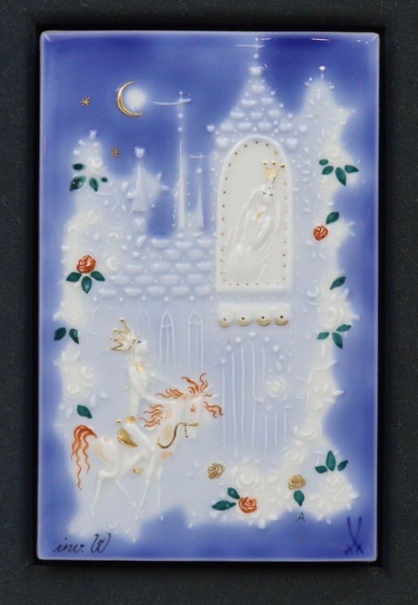 マイセン MEISSEN 青のメルヘンシリーズ いばら姫 眠れる森の