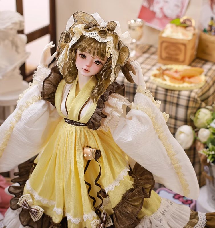 bjd 1/4 ドール本体 球体関節人形 ハンドメイド AX140 BJD 1/4 ドール