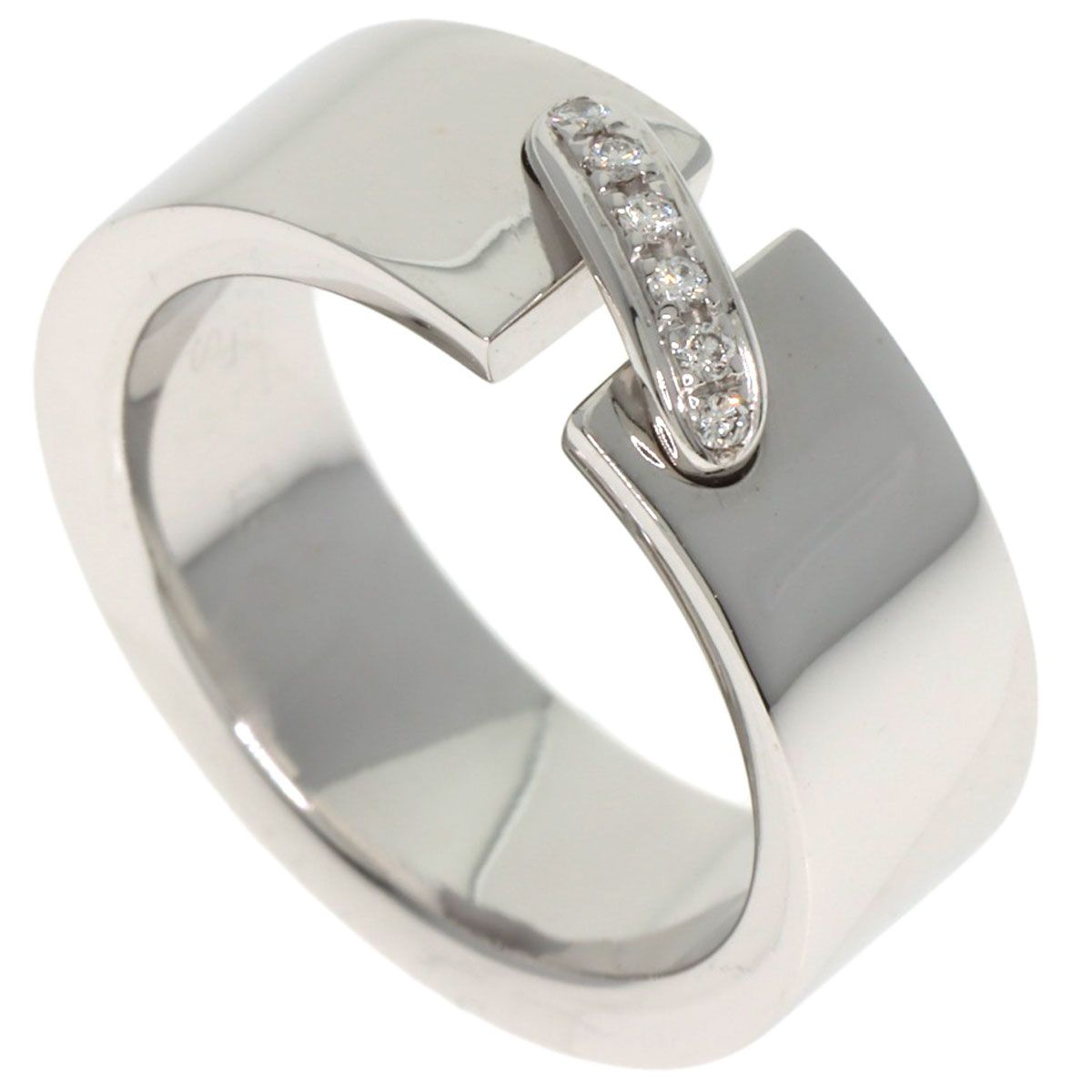 Chaumet ショーメ リアン ダイヤモンド リング 指輪 K18WG レディース