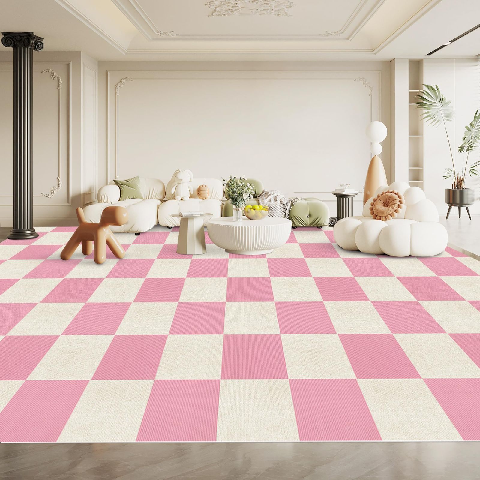 ジョイントマット タイルカーペット タイルカーマット 90枚 30×30cm 90