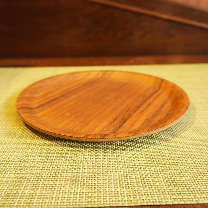 デンマーク製 チーク材 ウッドプレート 木製皿 プライウッド 北欧 