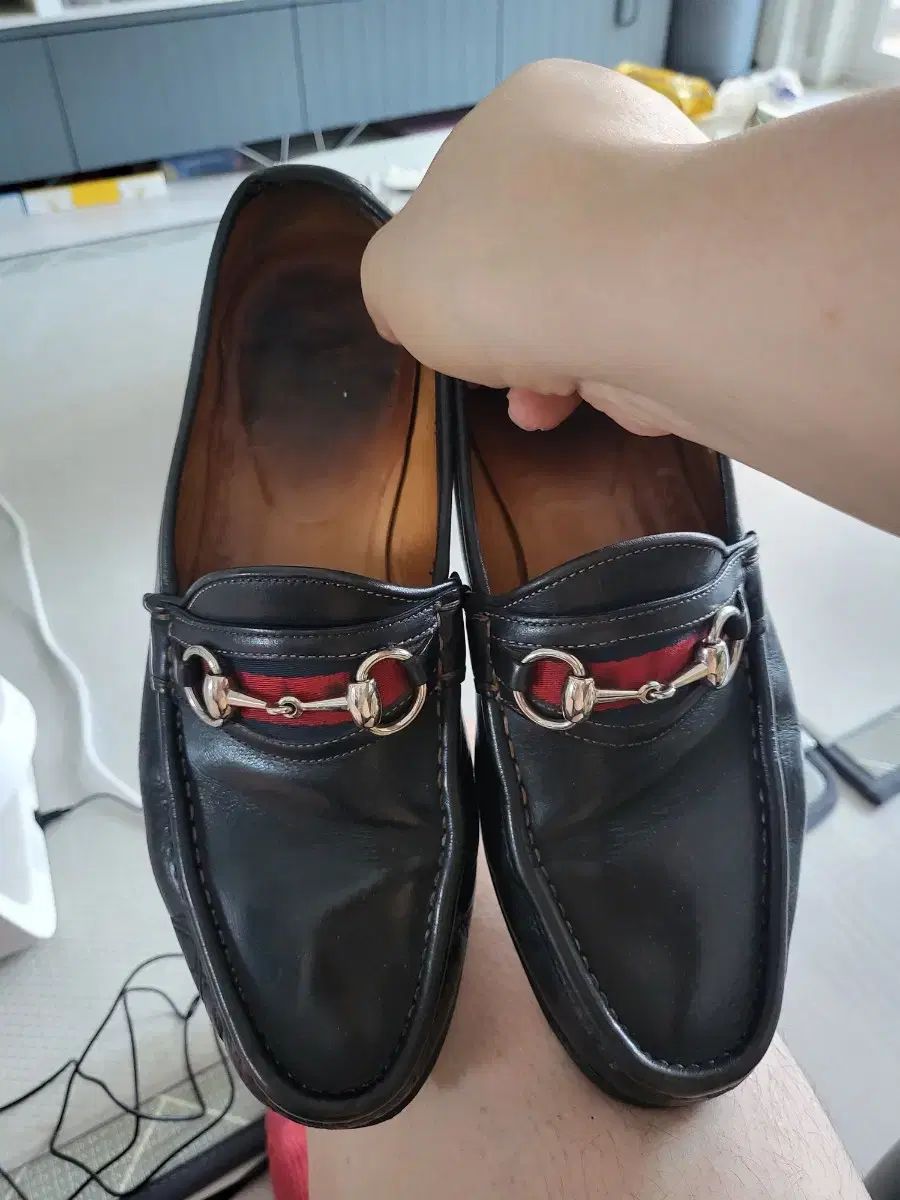 GUCCI(グッチ) ホースビット ローファー 275 280 - メルカリ