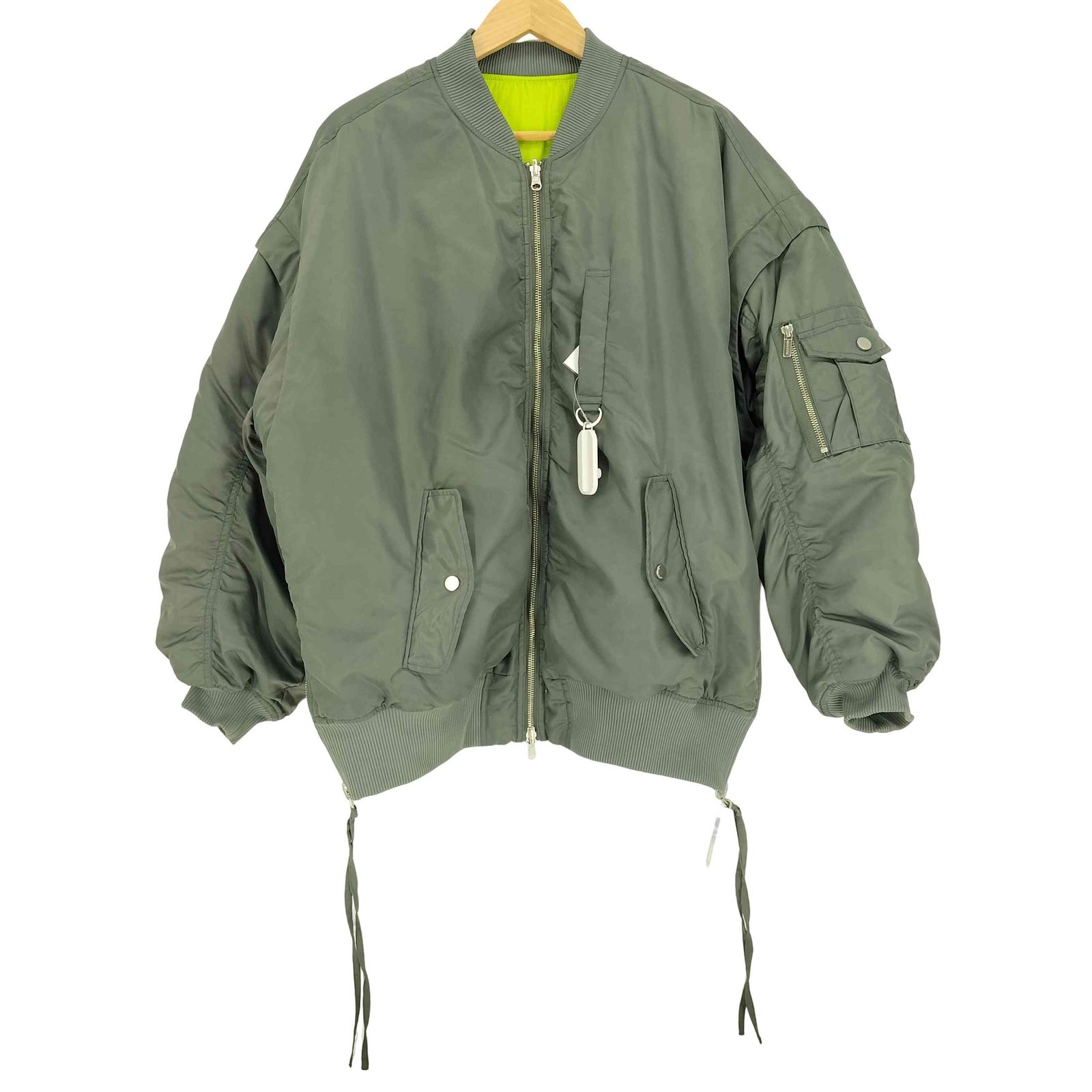 メゾンスペシャル MAISON SPECIAL 23AW Reversible Nylon Over MA-1 