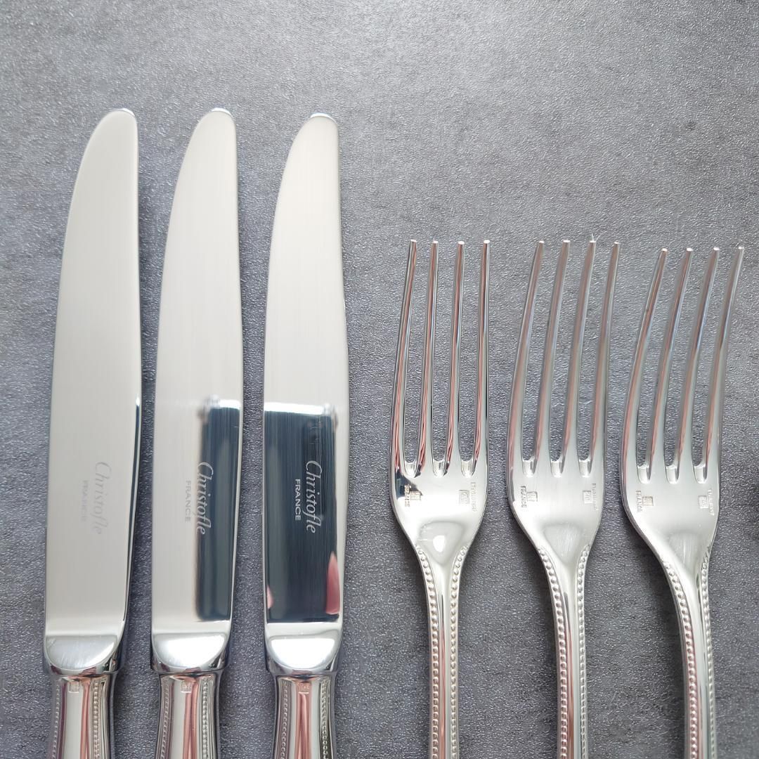 美品 クリストフル パール スタンダードサイズ 9点 - メルカリ