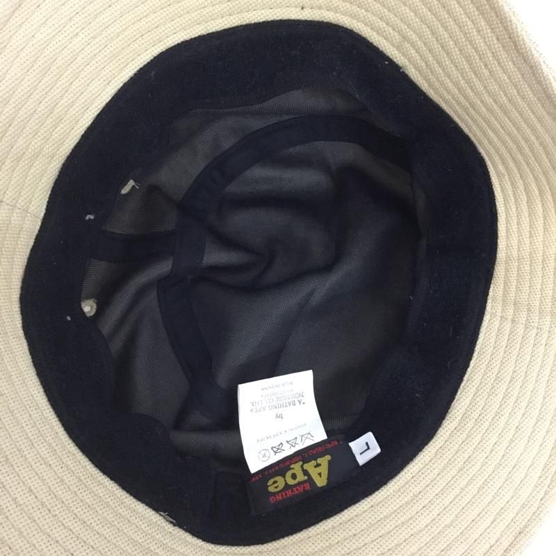 A BATHING APE アベイシングエイプ 帽子 ハット バケットハット バケハ 