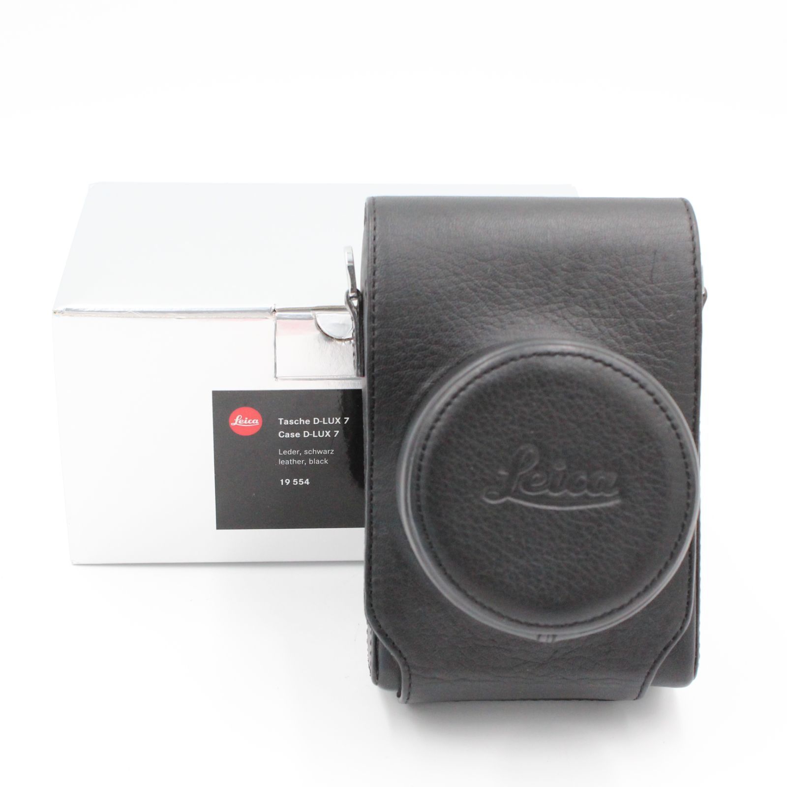 元箱付き。☆美品☆ LEICA ライカ D-LUX7用 レザーケース ブラック