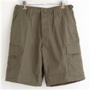 アメリカ軍 BDU カーゴショートパンツ/迷彩服パンツ  オリーブ 