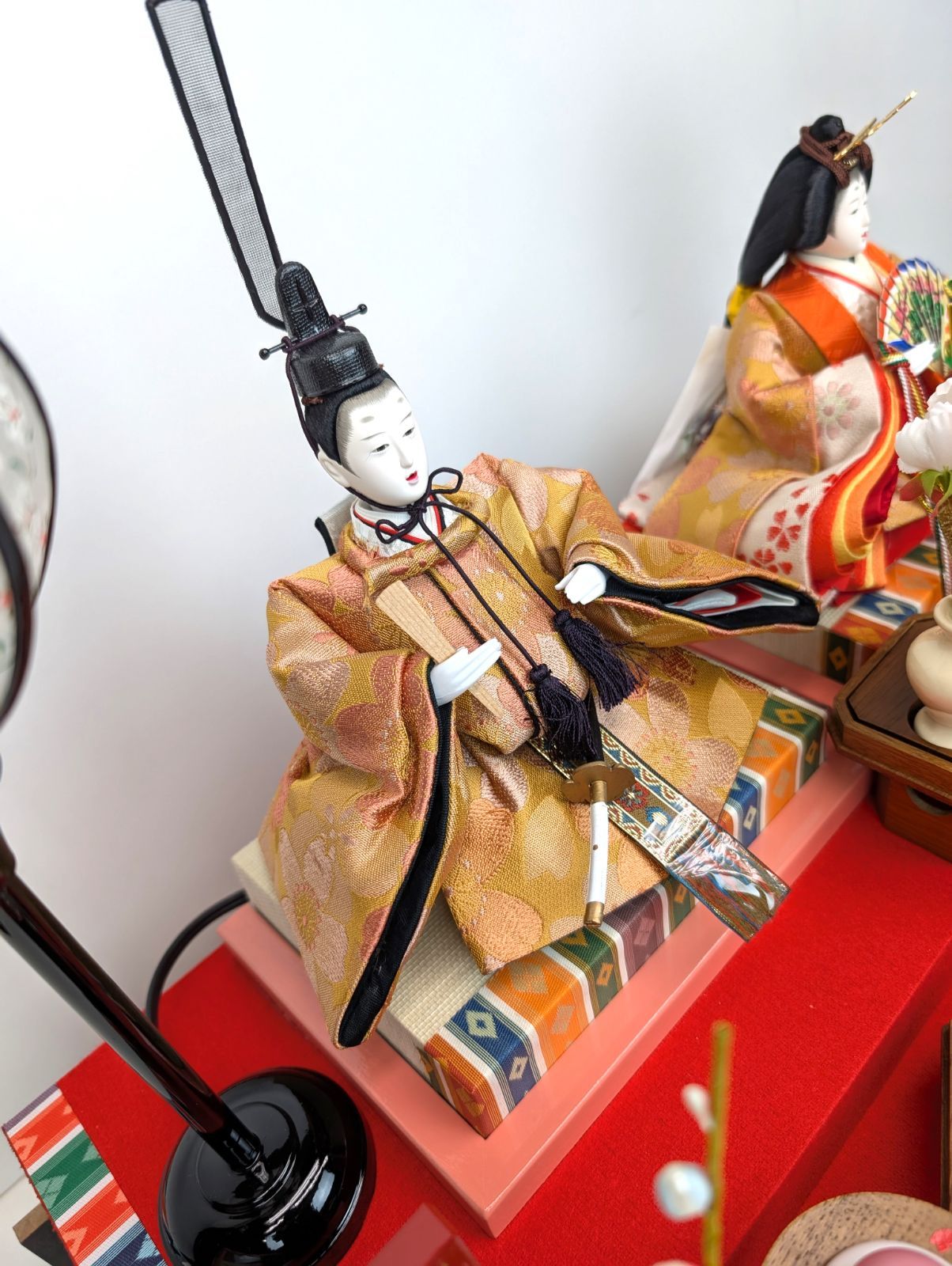 244】売り切り価格‼︎親王揃い＊展示品 ☆雛人形☆親王飾り☆展示品3