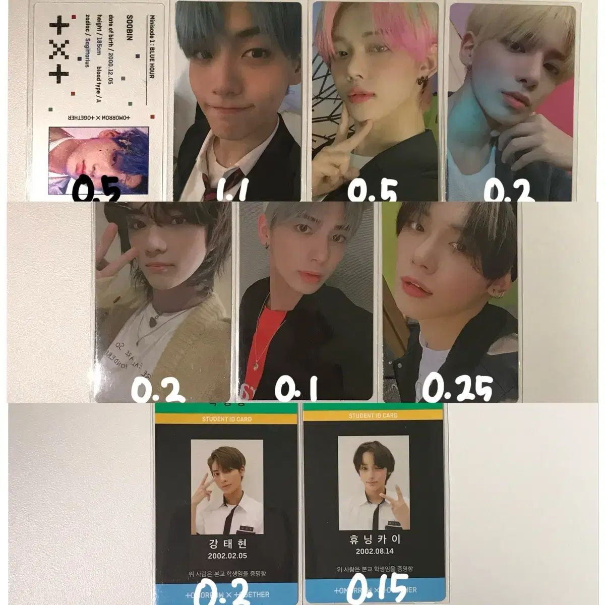 TXT トレカ　まとめ売り txt tomorrow x together トレカ まとめ売り トゥバ - メルカリ