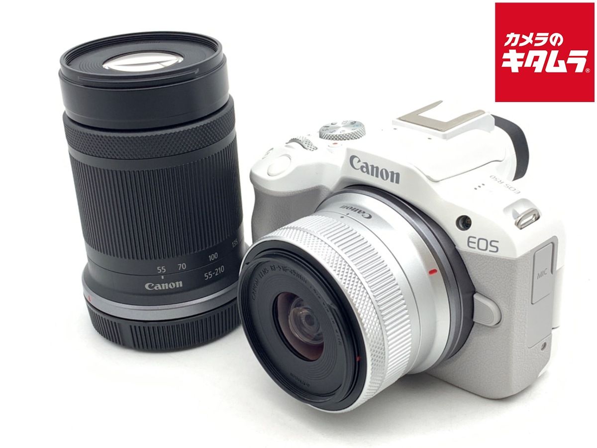 Canon EOS R50 ダブルズームキット 美品 箱付 キヤノン 《美品》Canon