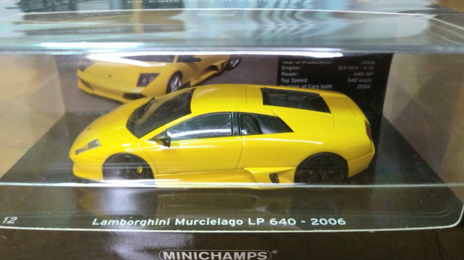 1/43 ランボルギーニ ムルシエラゴ LP640 '2006 イエロー - メルカリ