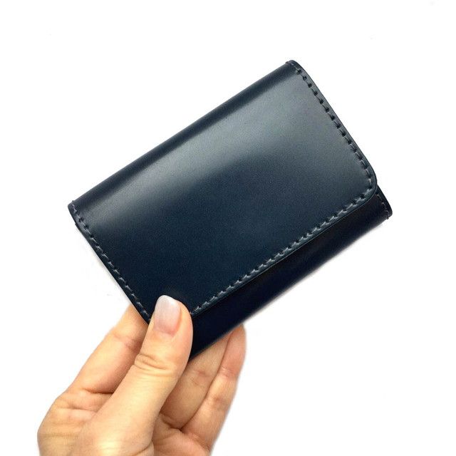 Lien リアン コードバン＆ジーンズカードケース 名刺入れ 日本製