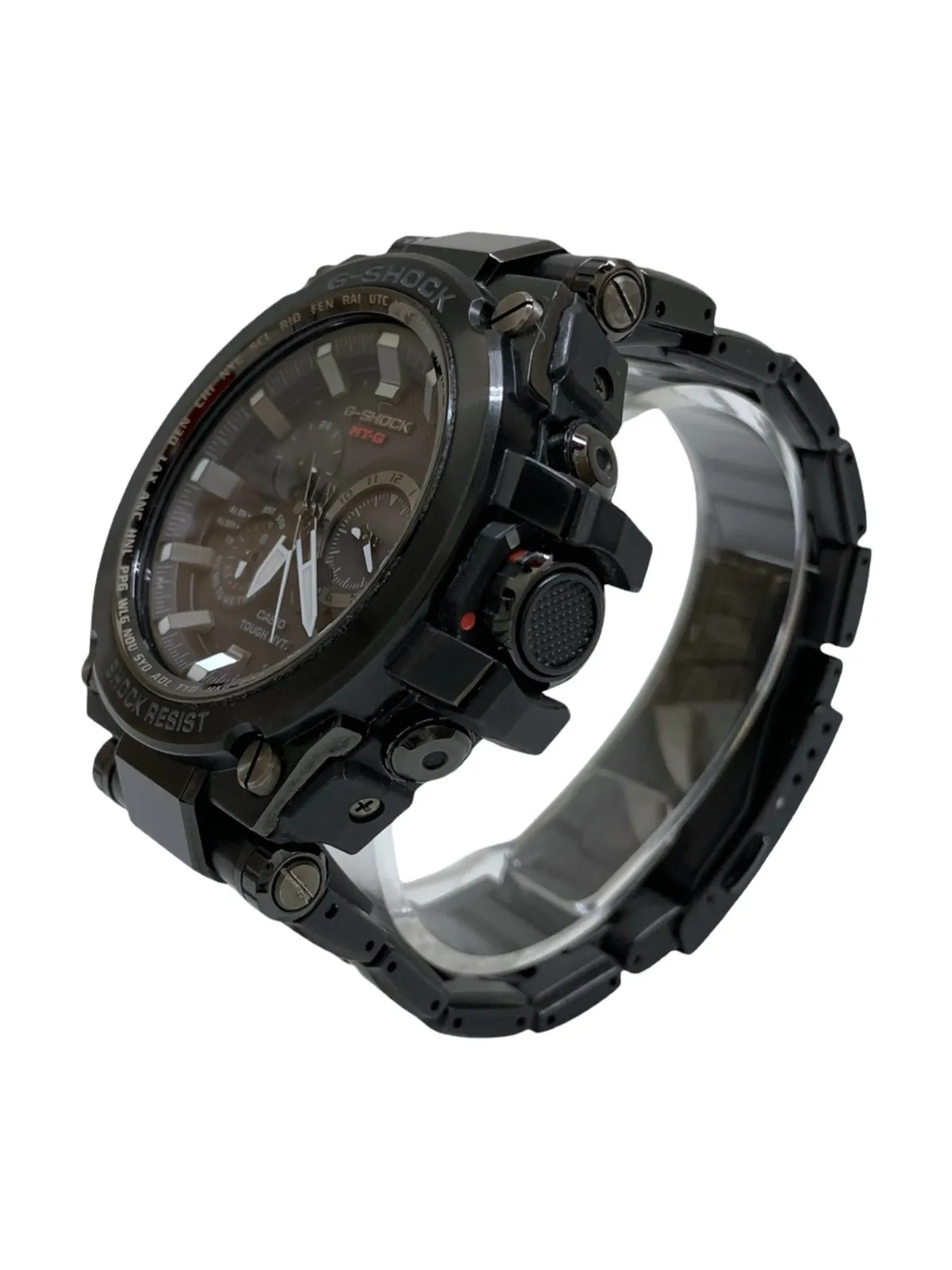 G-SHOCK ブラック クロノグラフ S1000BD CASIO カシオ/MTG/電波