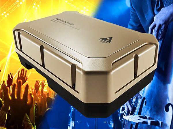 carrozzeriaカロッツェリアTS-WX400AS密閉型24cm×14cmパワードサブ
