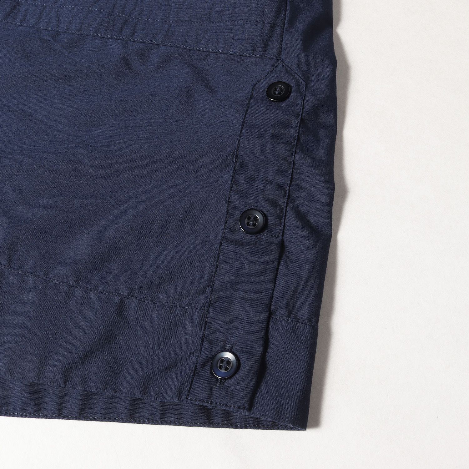 希少XL テンダーロイン T-GUAYABERA キューバシャツ ネイビー 長袖