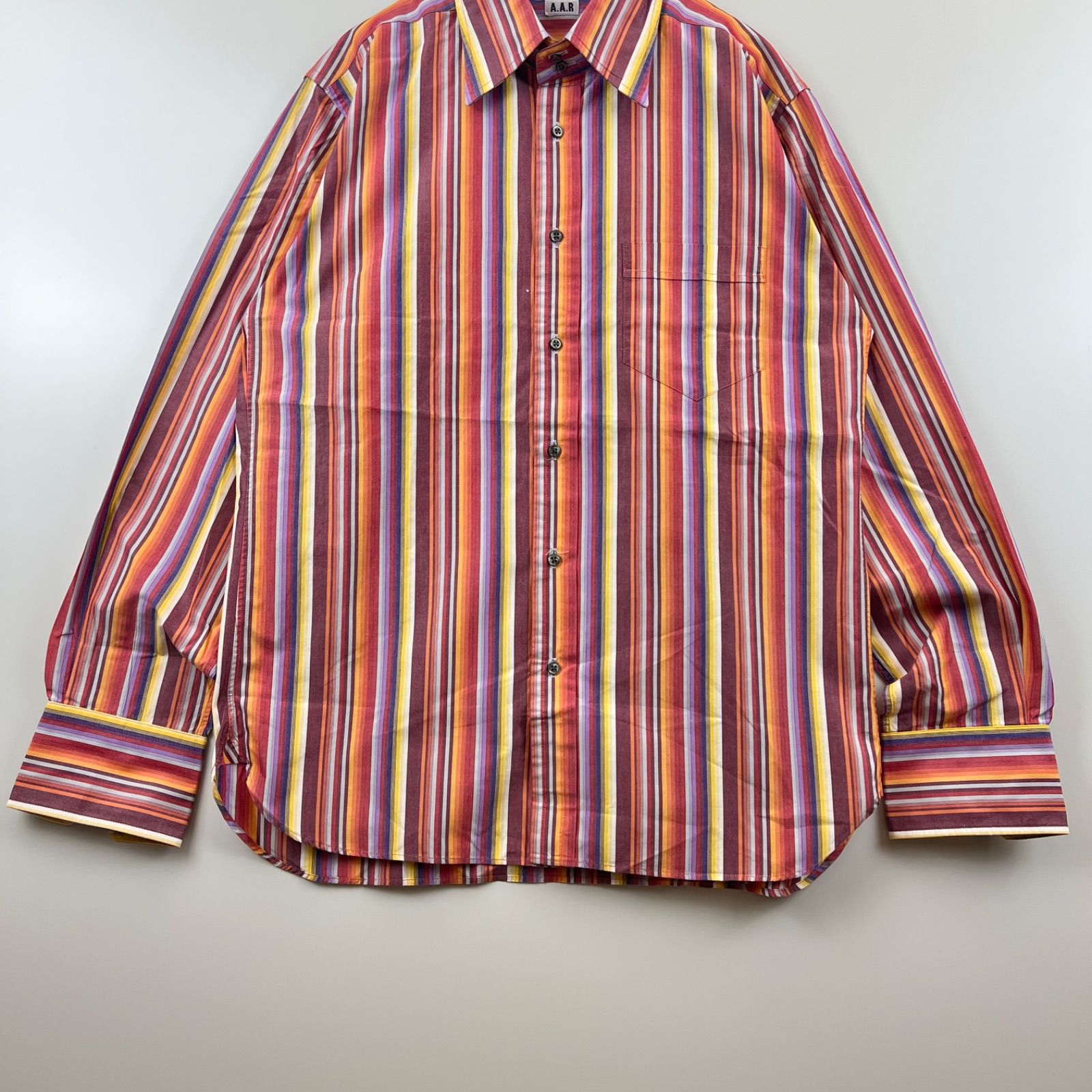 美品 A.A.R ヨウジヤマモト 長袖シャツ ストライプ 90s 1サイズ