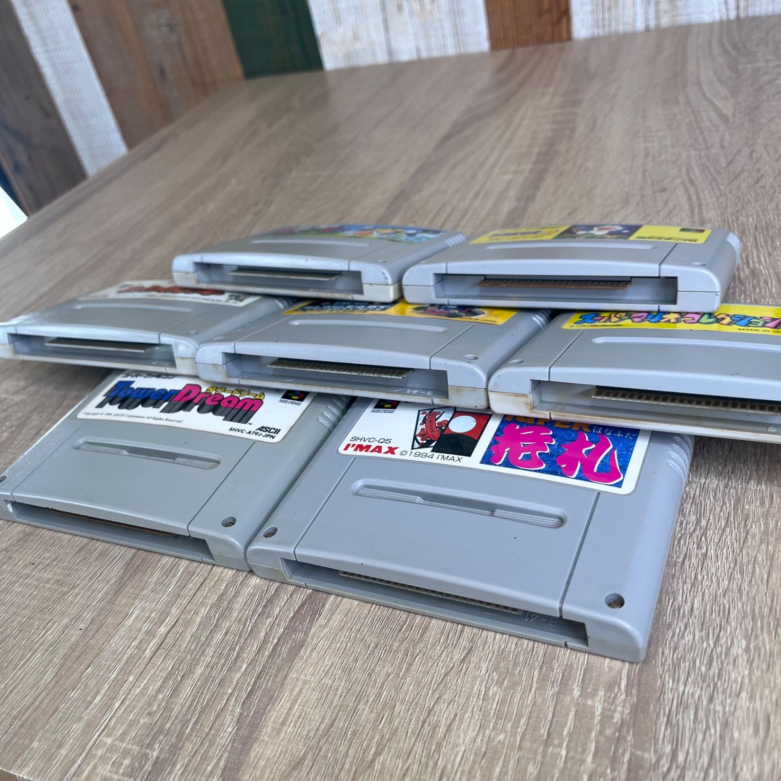 ☆スーパーファミコン カセット7本セット まとめ売り ゲーム
