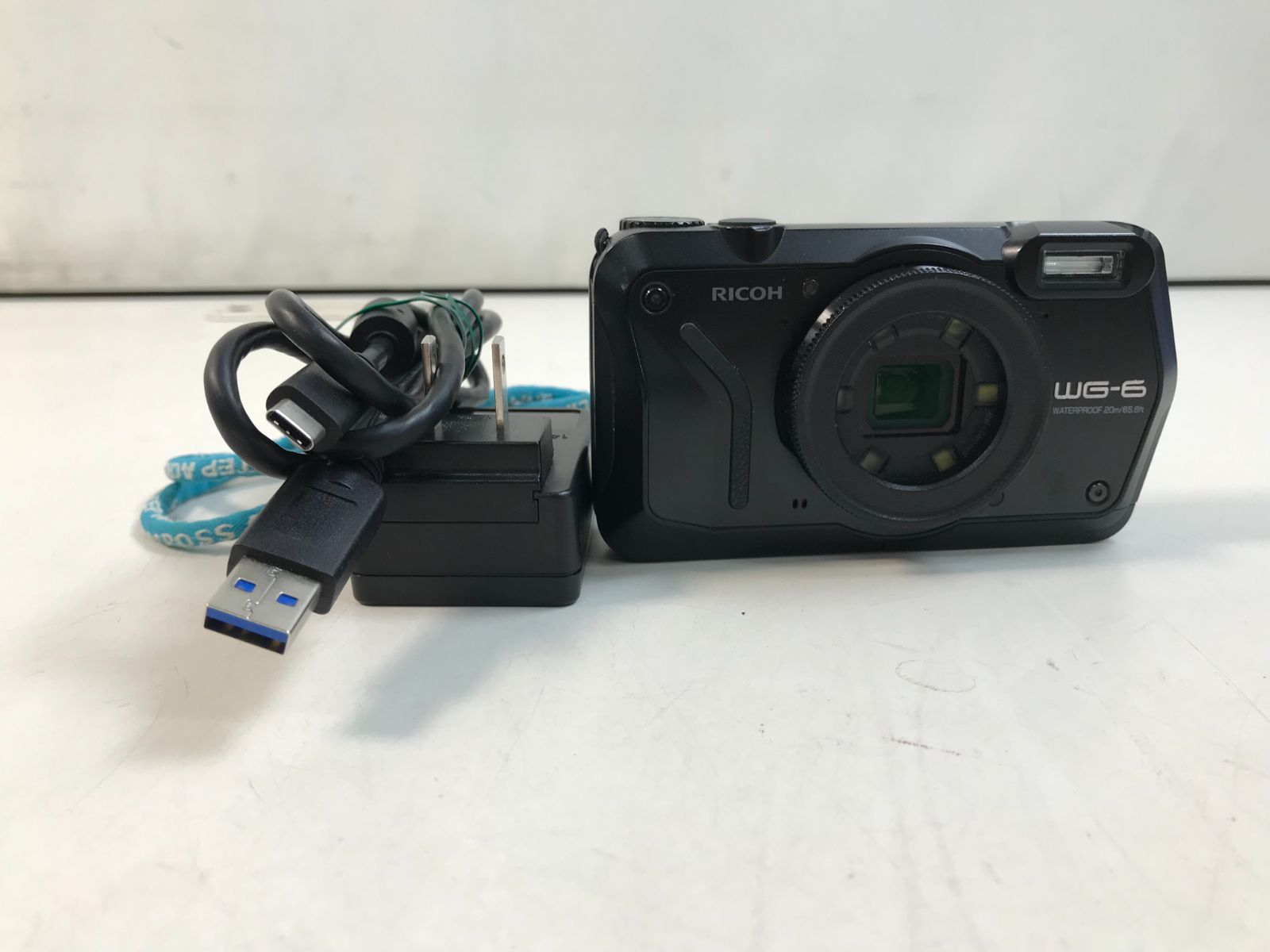 RICOH WG-6 R02050 防水カメラ 動作未確認 現状渡し ☆38-758】□ジャンク□RICOH WG-6 2020年 R02050 デジタルカメラ