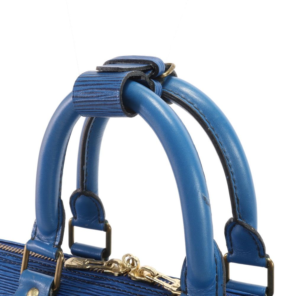 ルイヴィトン キーポル45 エピ トレドブルー ボストンバッグ 旅行バッグ