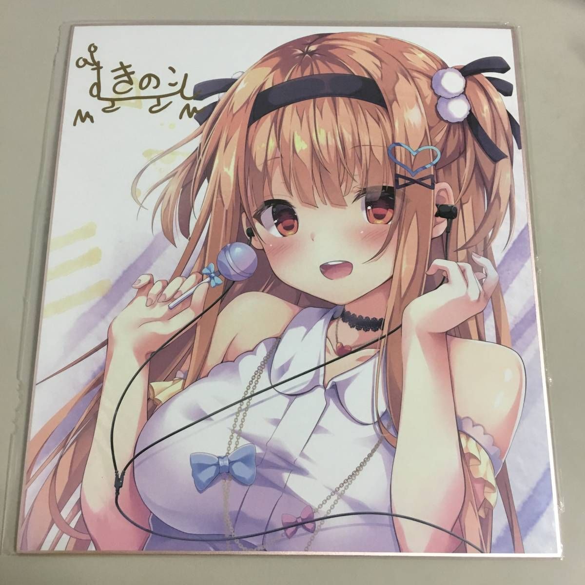 【激レア】無限女子４名の直筆サイン入りクリアファイル 112839384.jpg?1475638426